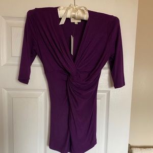 NWT Anthropologie tee with knot detailing